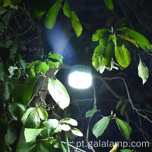 Luz de emergência LED recarregável para segurança doméstica